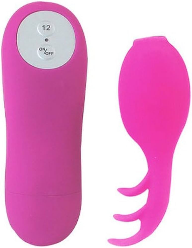 Vibrant Mini EI en silicone avec 12 programmes de vibration filaire