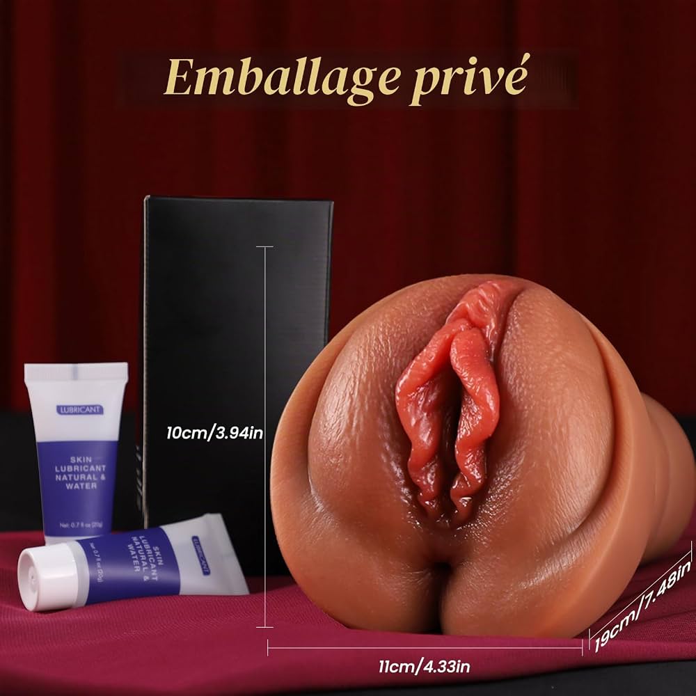 Jouets sexuels pour hommes Pocket Pussy Extended 5D texturé